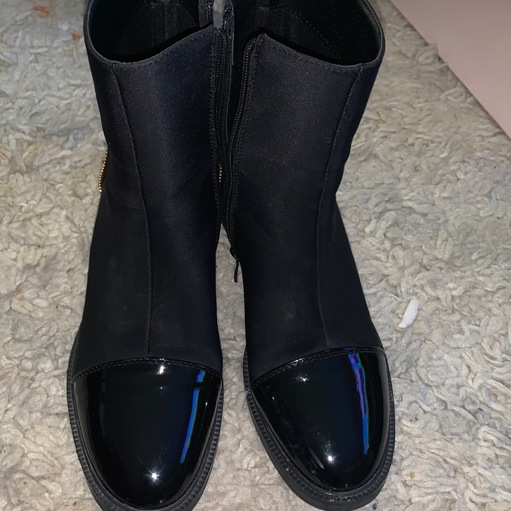 Black booties